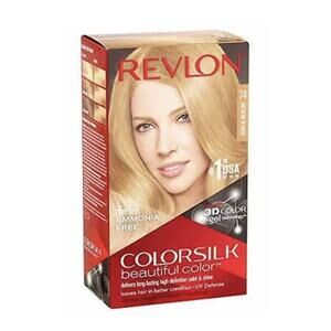 Revlon ColorSilk Hair Color [74] Medium Blonde 1 Each‎ (Pack of 3)